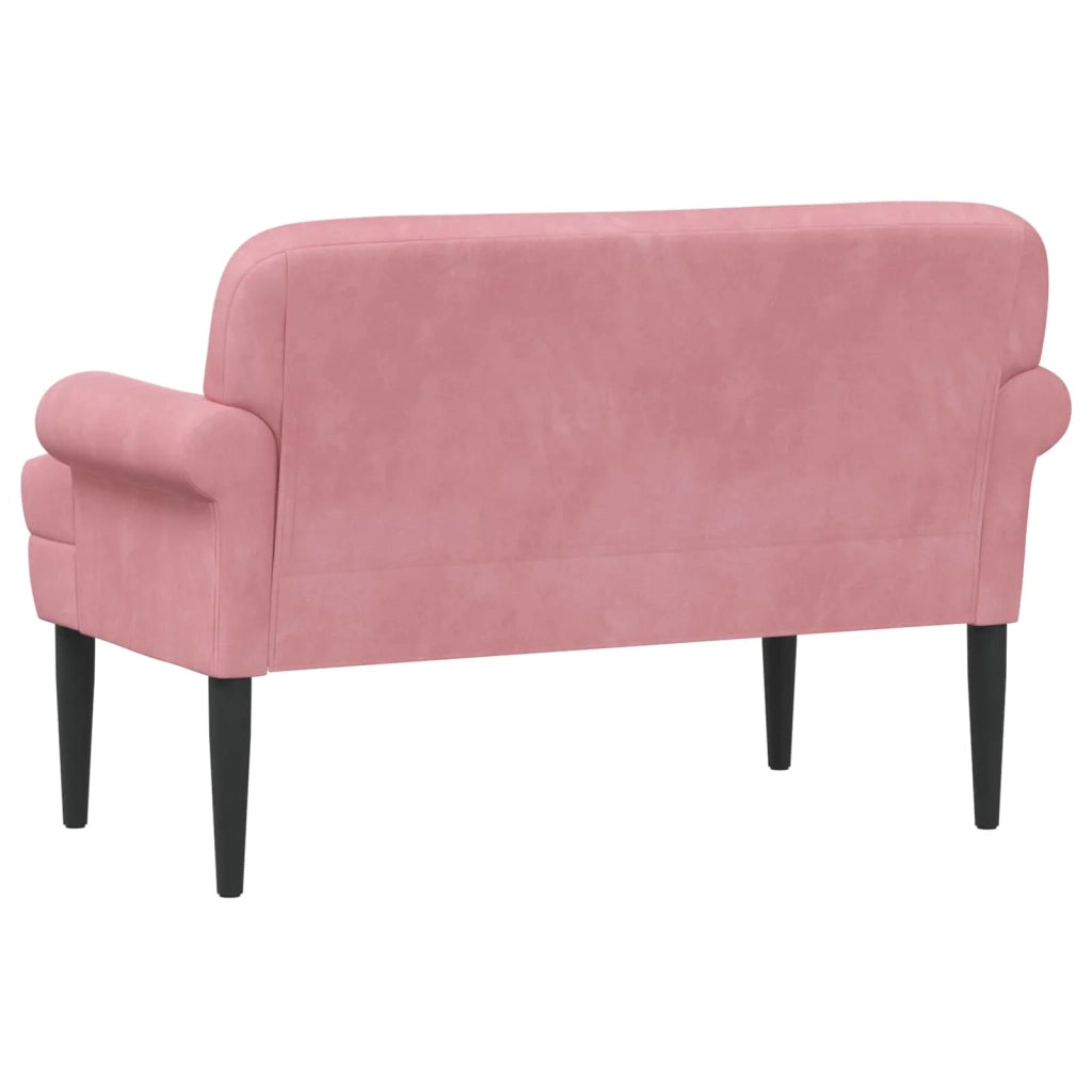Loveseat con bottoni imbottiti Rosa 120 x 66 x 78 cm 42041832