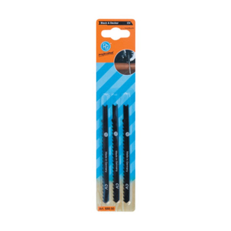 POGGI 689.50 3 LAME P/SEGHETTO 10 CM DENTI MEDI