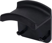 Stanza universale per cuffie, fissaggio alla parete con adesivo robusto, Adatto per stazioni di cuffie multifunzionali per la maggior parte delle cuffie gaming, desktop, parete, 2 pezzi, nero