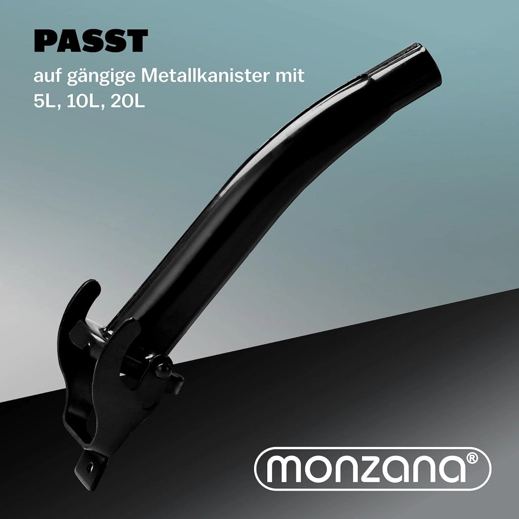 ® 3x Tanica Benzina da 5 L Chiusura di Sicurezza Approvazione ONU Tanica Gasolio in Metallo Contenitore Acciaio Carburante