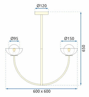 Lampada Da Soffitto App1200-cp