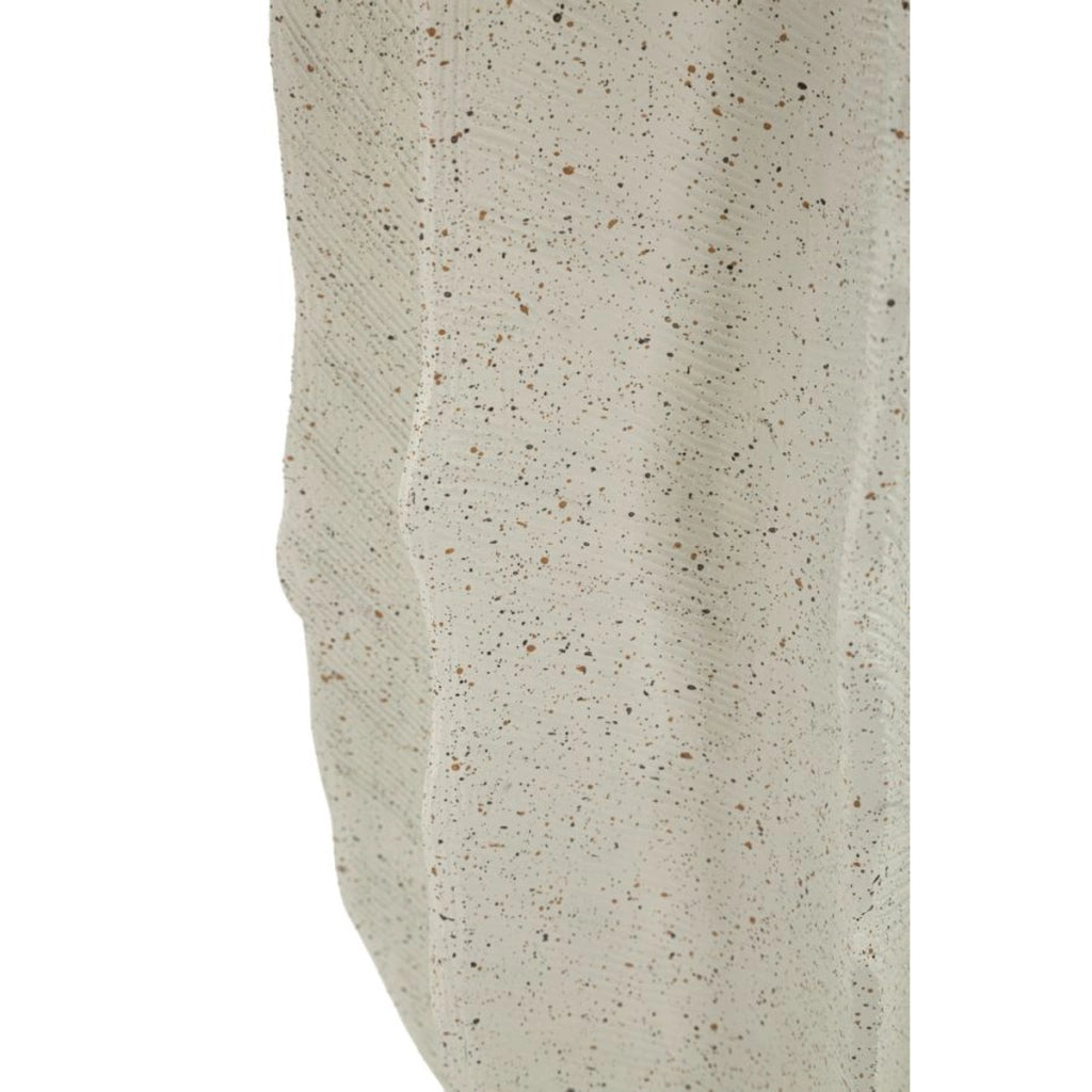 Vaso Decorativo VKH1026, Beige, Poliresina, 23x23x50 cm