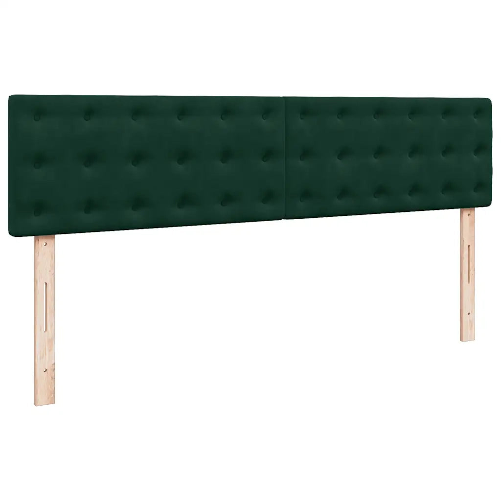 Struttura Letto Pouf con Materasso 180x200 cm in Velluto 3312785
