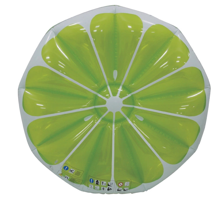 Materassino gonfiabile a forma di fetta limone 178x98cm Fredi