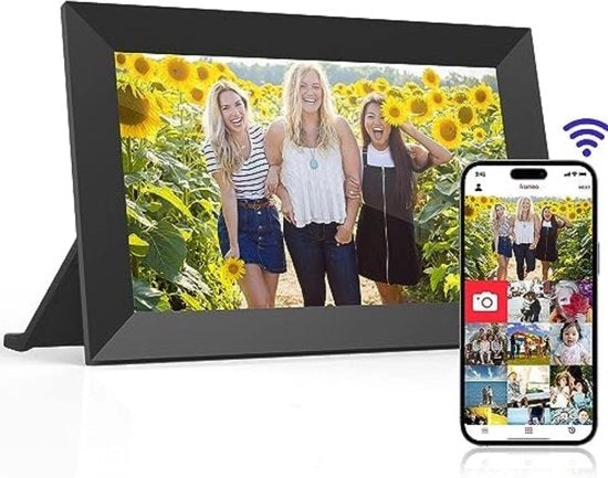 Fotolijst Digitale con Connettività WiFi - Nero