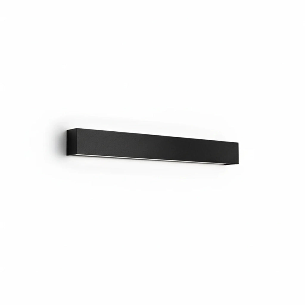 Applique Minimal Rummo Metallo Nero Opaco Led 14W 3000K