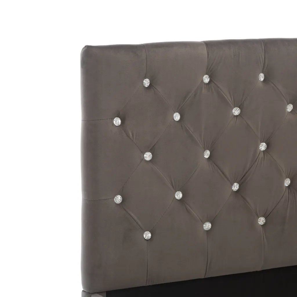 Giroletto Grigio in Velluto 100x200 cm 286830