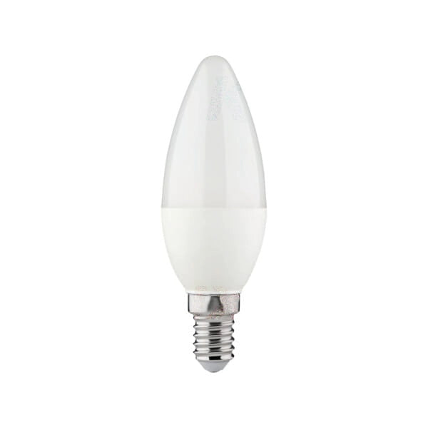 Lampadina LED C35 candela E14 6,5W 806lm 3000K Miledo