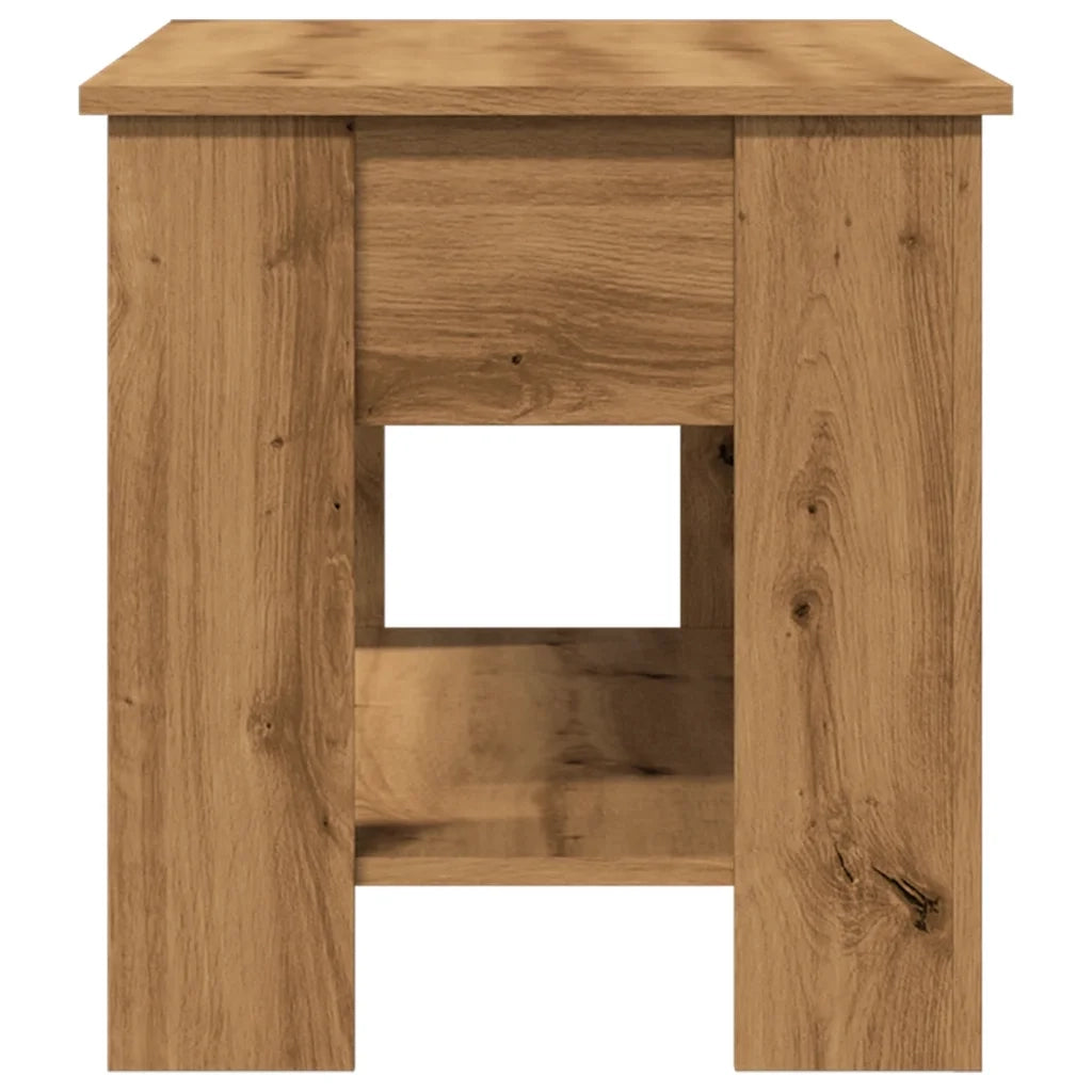 Tavolino Salotto Rovere Artigianale 101x49x52 cm in Truciolato 856927
