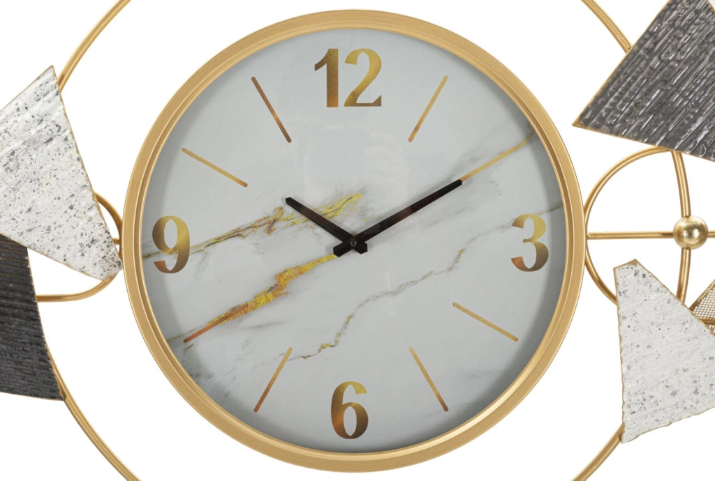 Orologio da Muro Amy 120x6x60 cm in Ferro e Plastica Multicolor