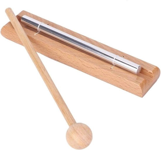 Chimica di sola nota strumento musicale in legno per la gestione della classe e la meditazione - terapia del suono - riunione - yoga - esercizi di Mindfulness
