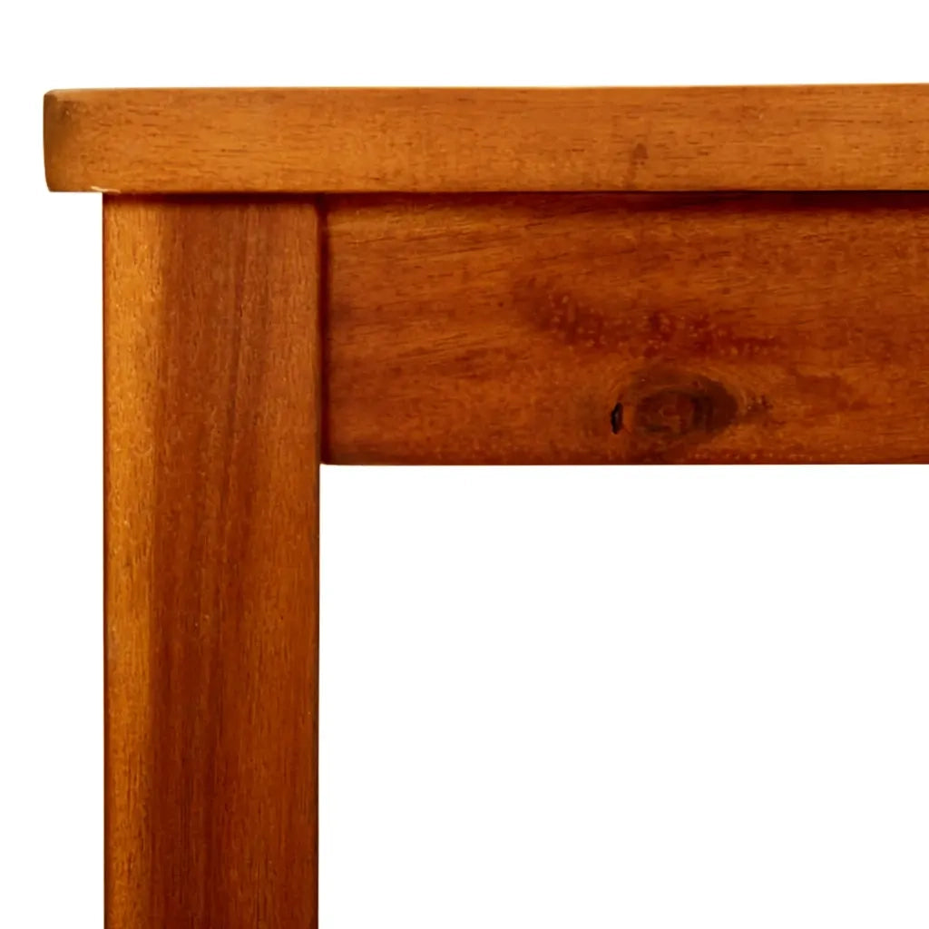 Tavolino da Giardino-Tavolo da Esterno-Tavolino da Patio 110x110x45 cm in Legno Massello di Acacia