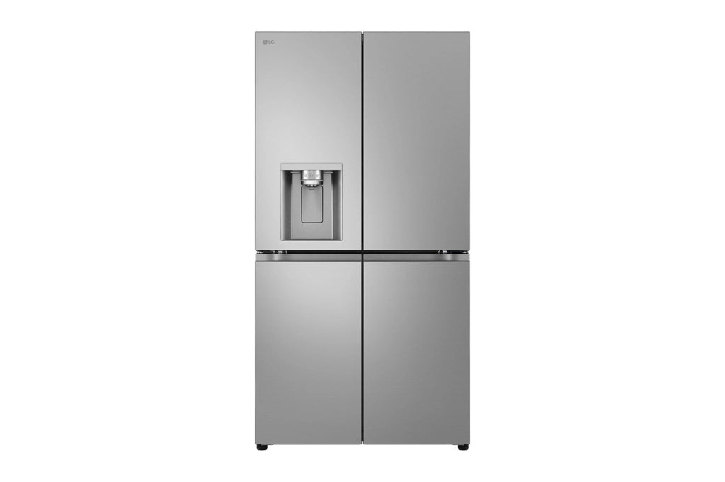 Lg gml960pybe frigorifero multidoor, classe e, 641l, wi-fi, drink dispenser, uvnano, metal fresh, no frost, argento