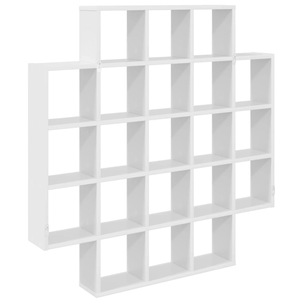Scaffale da parete Bianco 100 x 13 x 100 cm 8012244