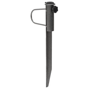 Supporti Ombrellone con Picchetti 2pz 19x42 cm Acciaio Zincato 749318