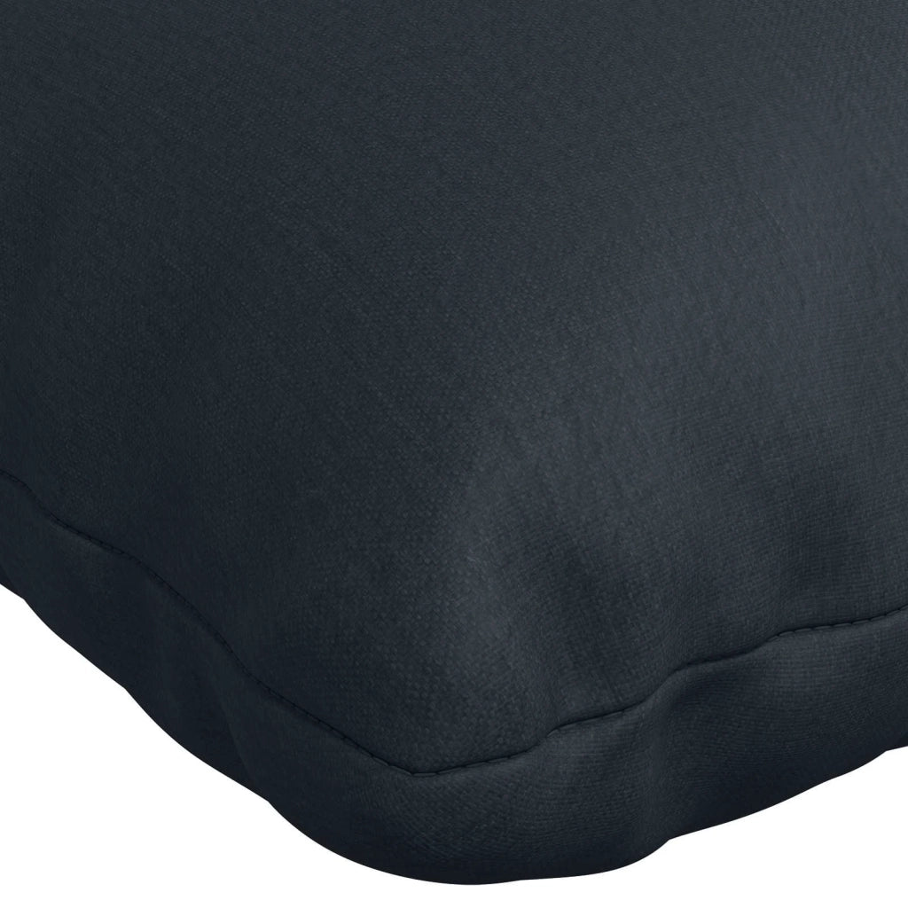 Cuscini per Panchina a 2 Pezzi VIANEN 100% Poliestere Blu Scuro 952979