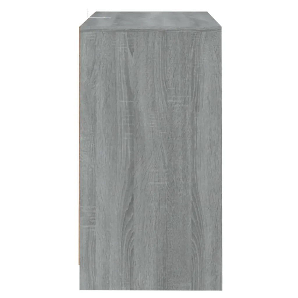 Credenze 2 pz | Madia | Buffet da pranzo | Armadio da pranzo Grigio Sonoma 70x41x75 cm in Legno Multistrato