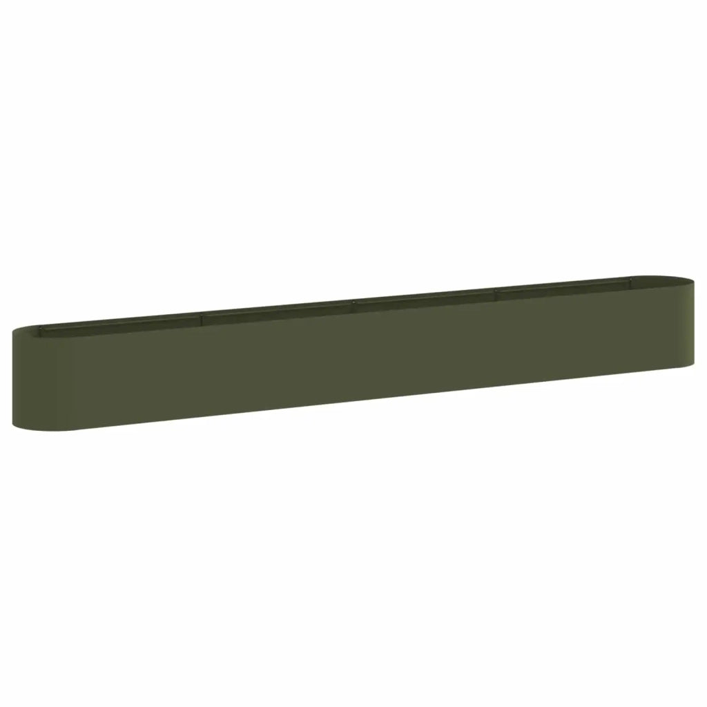 Letto rialzato da giardino Verde Oliva 360 x 40 x 40 cm 8011708