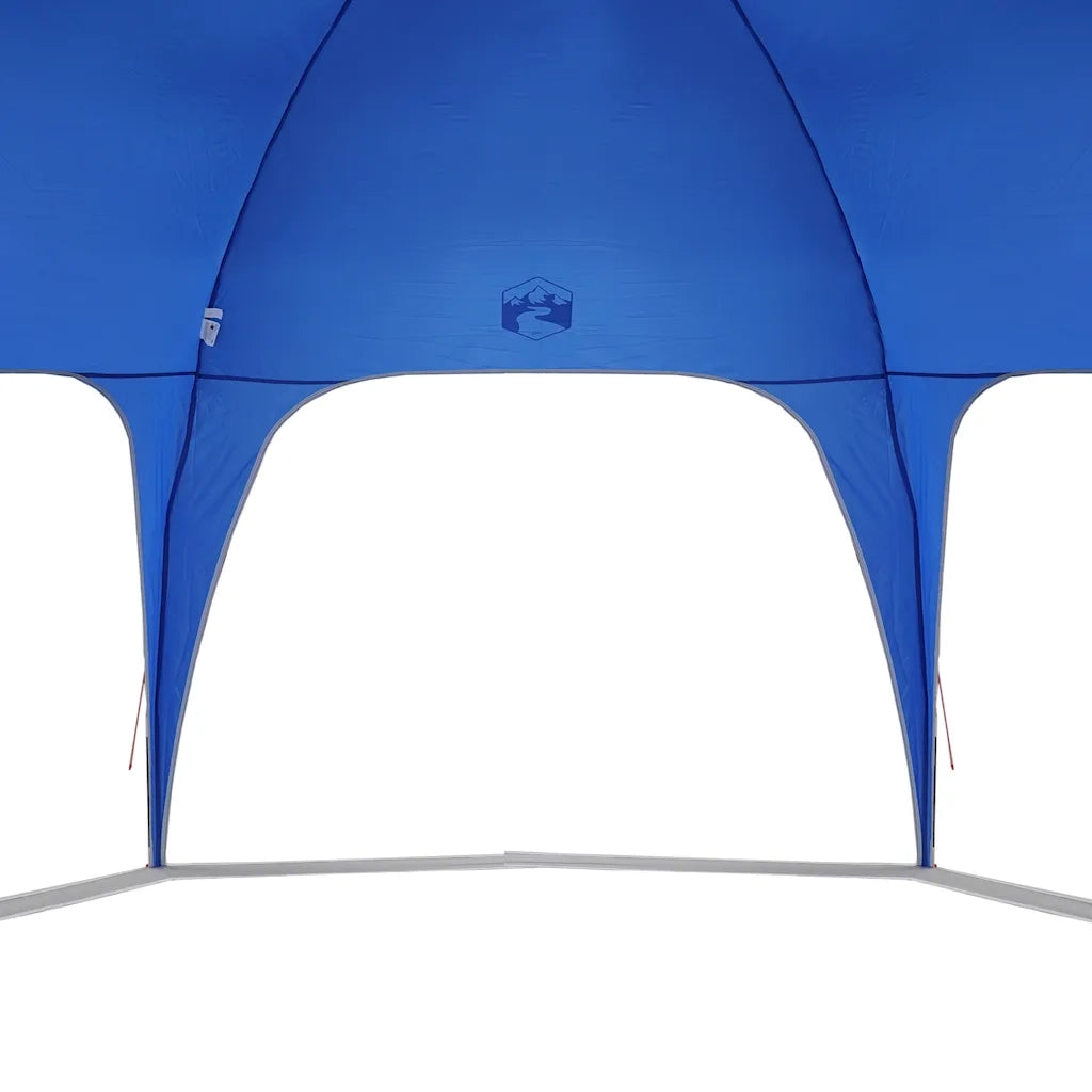 Tenda per Feste-Tenda da campeggio Azzurra Impermeabile 104289