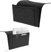 Organizzatore di Cassetta da Parete - Tas di Pannelli per Oggetti - 32x22x10 cm - Grigio/Nero - Installazione Facile