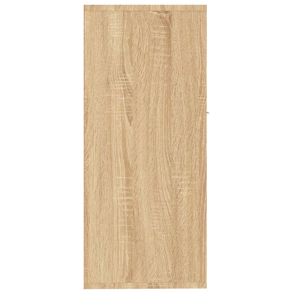 Buffet credenza cassettiera armadio mobile contenitore organizer cucina soggiorno rovere Sonoma 88 x 30 x 70 cm legno ingegnerizzato marrone 02_0031726