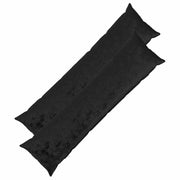 Federa 2 pcs HEERLEN Nero 40 x 145 cm Flanella 909070