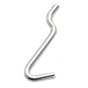 GANCIO PER PANNELLO FORATO TIPO 'N.2' 15x42 mm - 200 pezzi