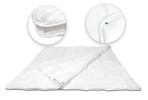 AIO FACTORY Piumino 140x200 cm 4 Stagioni Microfibra Antiallergica