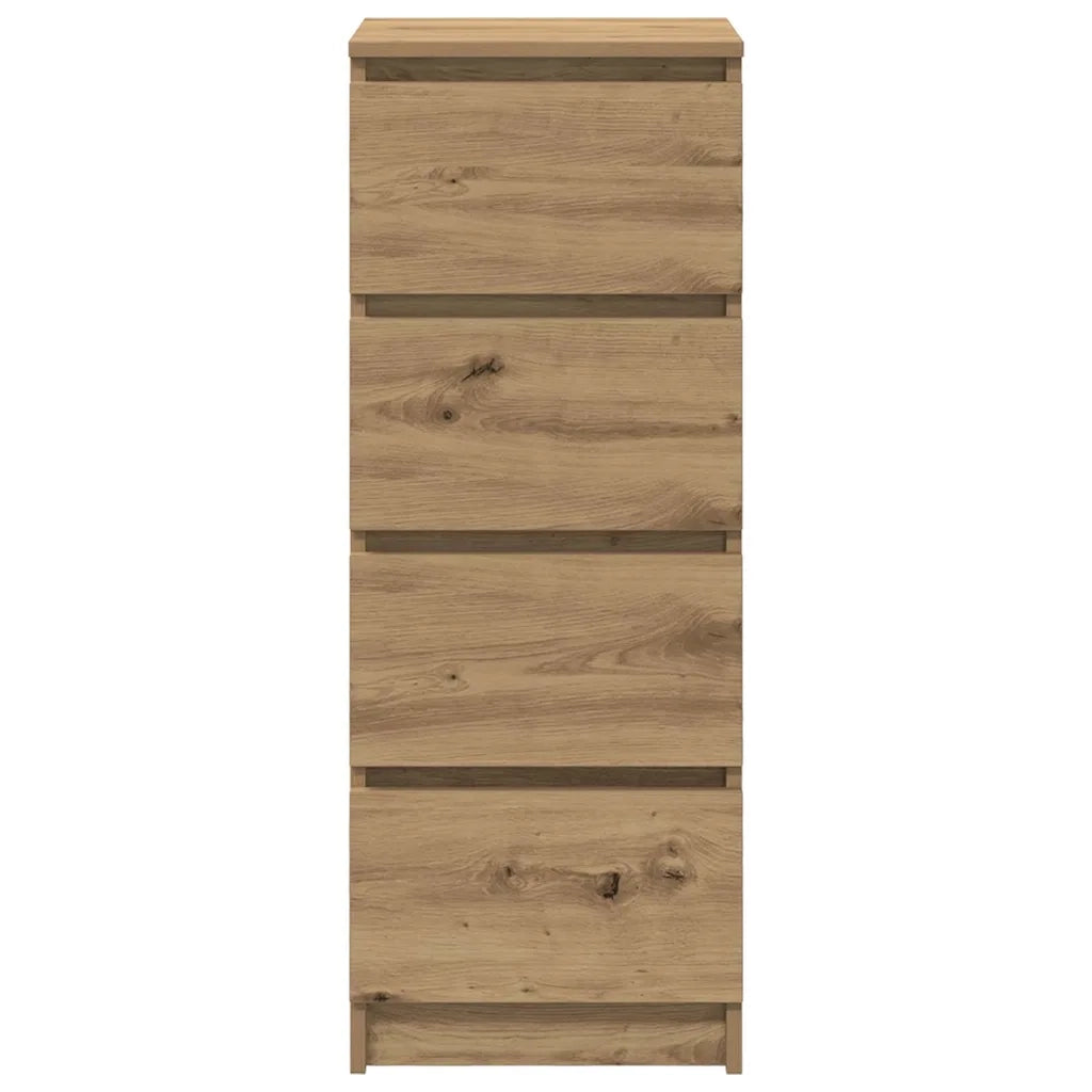 Credenza | Madia | Buffet da pranzo | Armadio da pranzo Rovere Artigianale 37,5x35x99 cm in Legno Multistrato