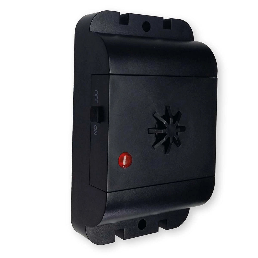 Repulsore a ultrasuoni per cani/gatti da esterno IPX5 18-32 kHz Nero Isotronic