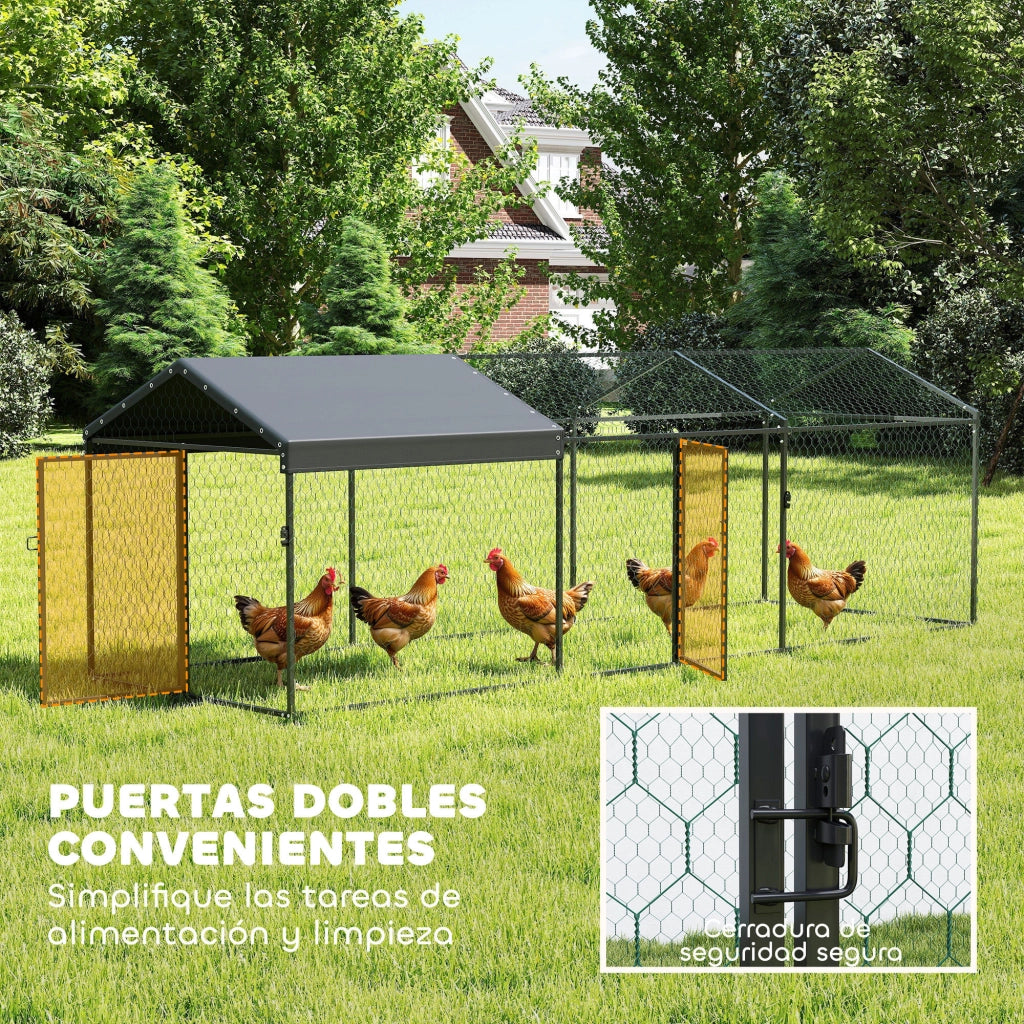 Pollai per Giardino ¨C Zephmum ¨C Nero 300x100x100 cm