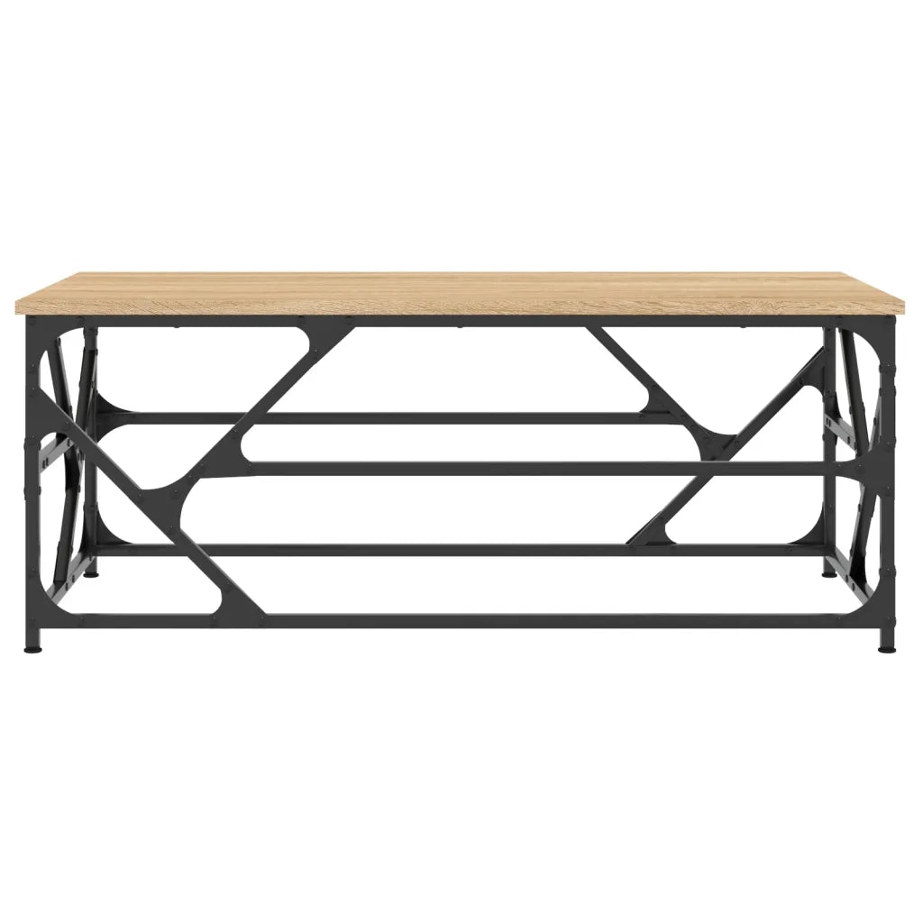 Tavolino da Salotto Rovere Sonoma 100x50x40cm Legno Multistrato 834126