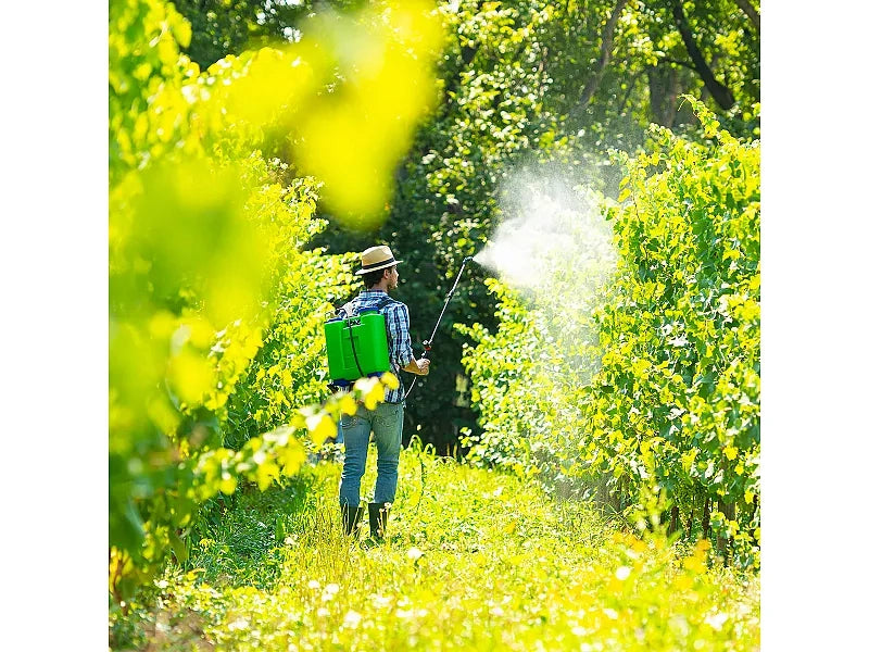 Pompa a spalla da irrorazione manuale DiMartino Rosy 16 serbatoio 16LT
