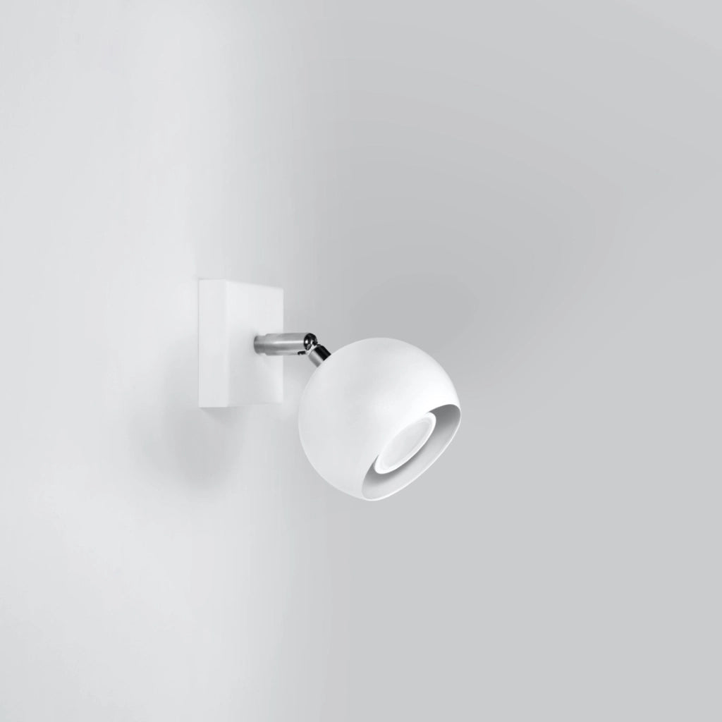 Applique Fokumo bianca cromata GU10 Pure Lume PU.0437