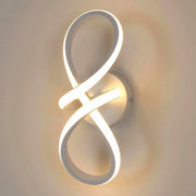 Applique Moderno a LED Lampada da muro Parete 13W simbolo Infinito 1170 Lumen