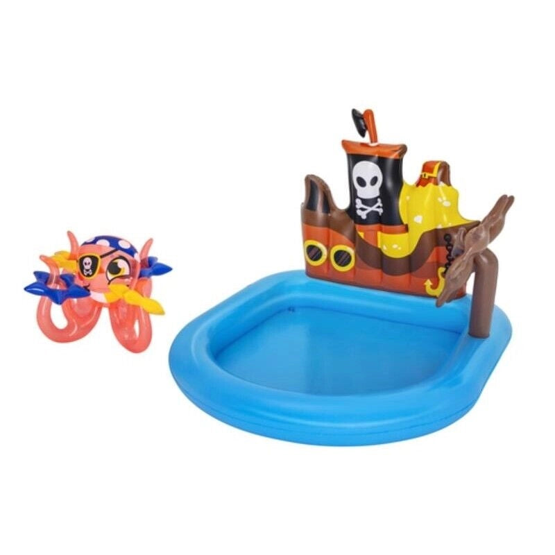 BESTWAY PLAY CENTER NAVE PIRATI GONFIABILE 140 X 130 X 104 CM