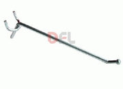 GANCI GANCIO IN FERRO PER PANNELLI FORATI PORTAUTENSILI CM.10 3.8 MM PZ 100