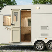 Tenda Antimosche per Porte Grigio Scuro 56x185 cm Bambù 4017447