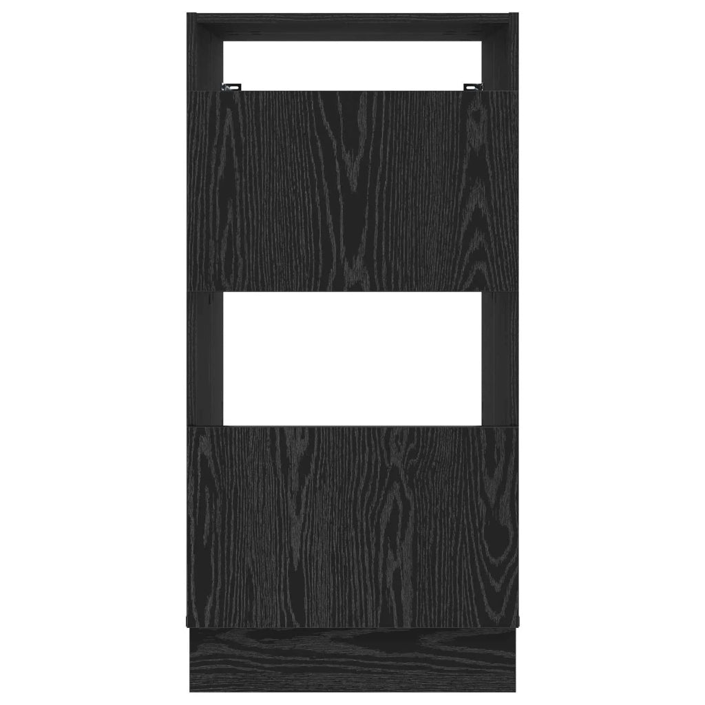 Mobile da lavanderia con porta Rovere Nero 50 x 68 x 102 cm 3422801