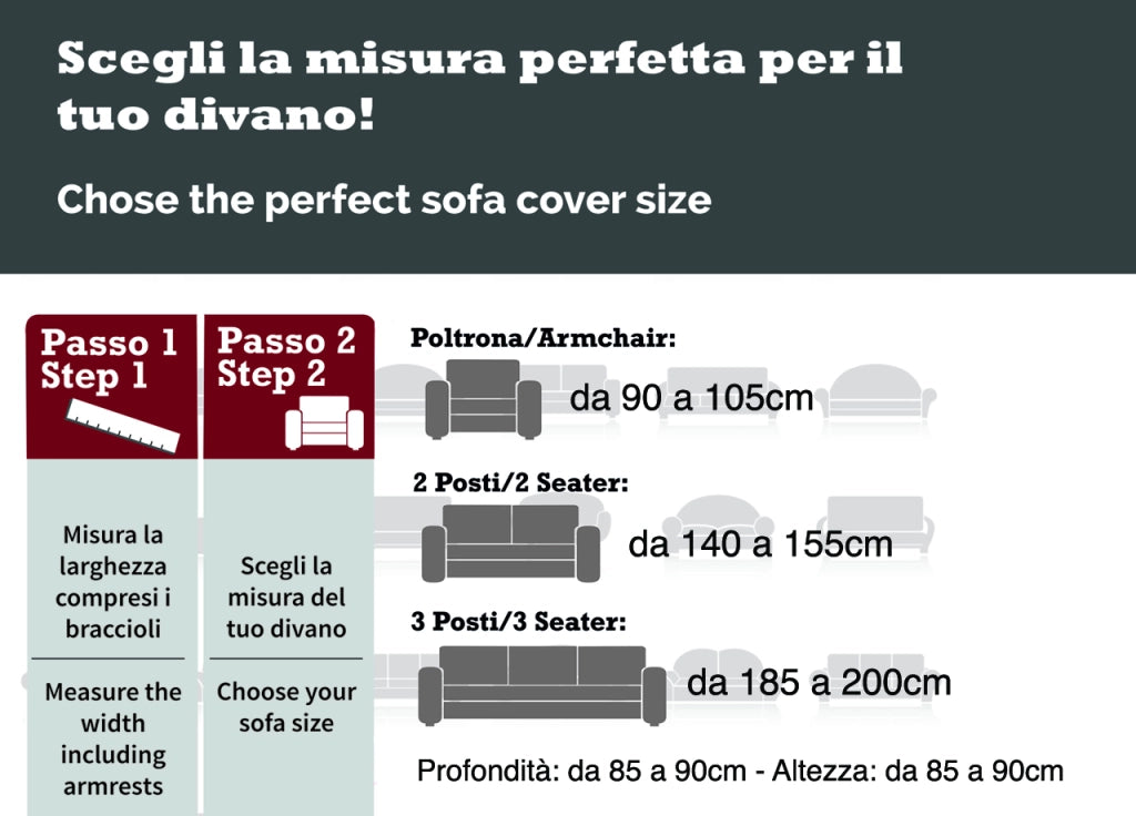 Copridivano Fodera Telo Protezione Divano Con Laccetti Fiocco Disegno Grancasa - 3 Posti - Grigio