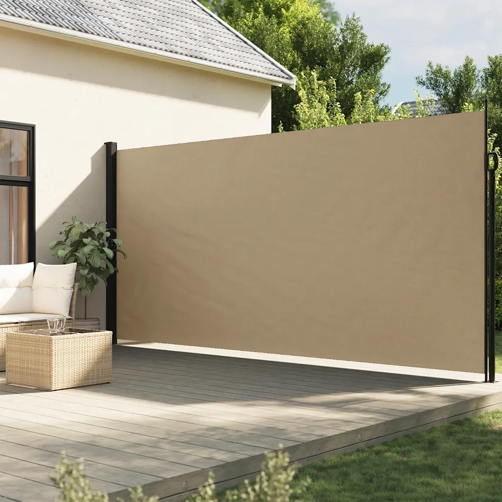 Tenda da Sole Laterale Retrattile Beige 200x300 cm 4004360