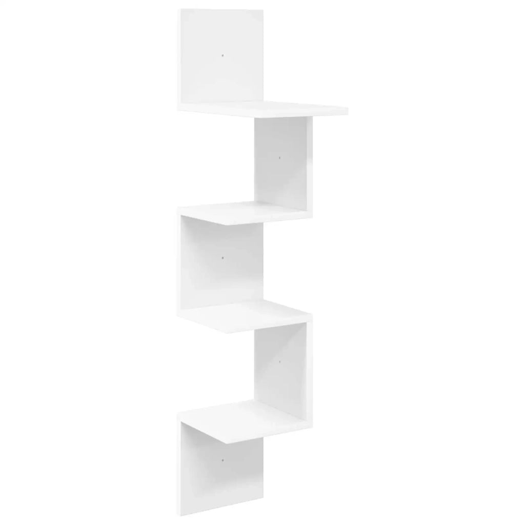 Scaffale da parete A parete Bianco 32 x 21 x 107 cm 8012132