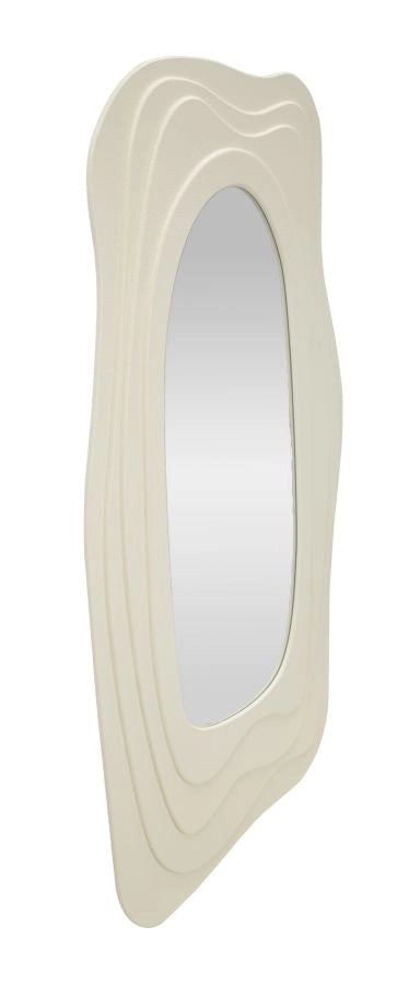 SPECCHIO DA MURO DAFNE BIANCO CM 90X4X165