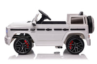 Macchina Elettrica per Bambini 12V con Licenza Mercedes AMG G 63 Bianca