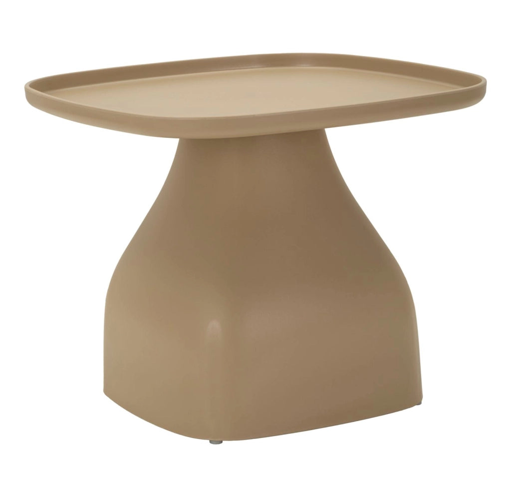 Tavolinetto Gea Tortora Cm 48X48X38 Design Moderno ed Elegante
