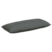 Cuscino per Schiena | Cuscino dorsale Grigio scuro 120 x 19 x 50 cm Tessuto
