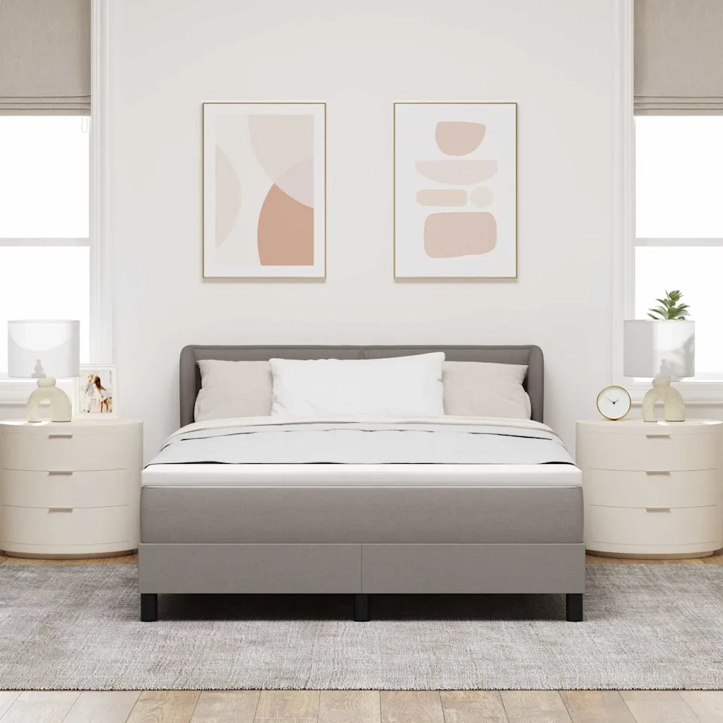 Letto a molle con materasso Talpa 160 x 200 cm Tessuto 3339972