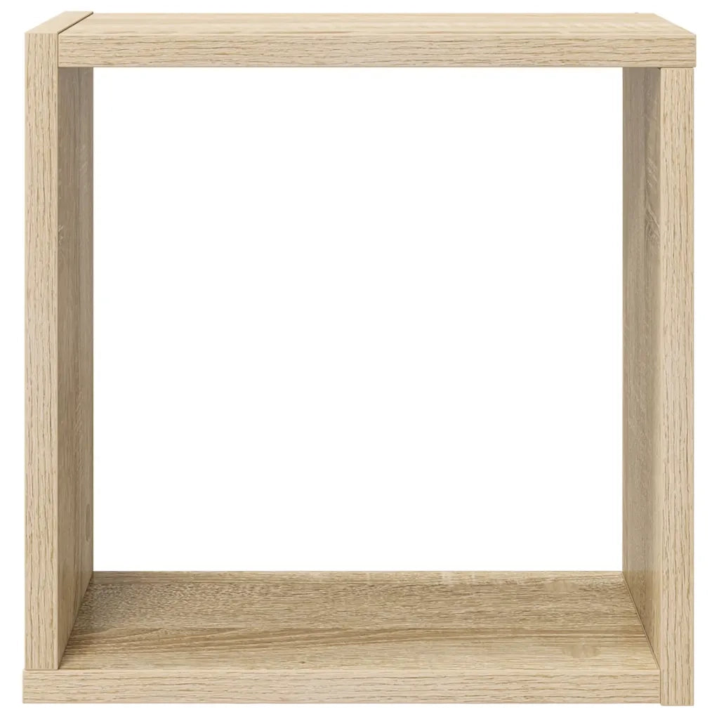 Mensole Parete a Cubo 6 pz Rovere Sonoma 30x15x30 cm cod mxl 58729