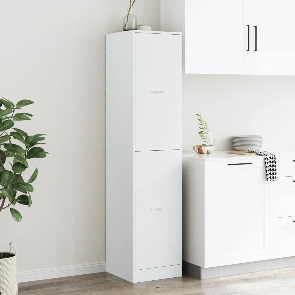 Armadietto da Farmacia Bianco 40x41x174,5 cm in Truciolato 3309645