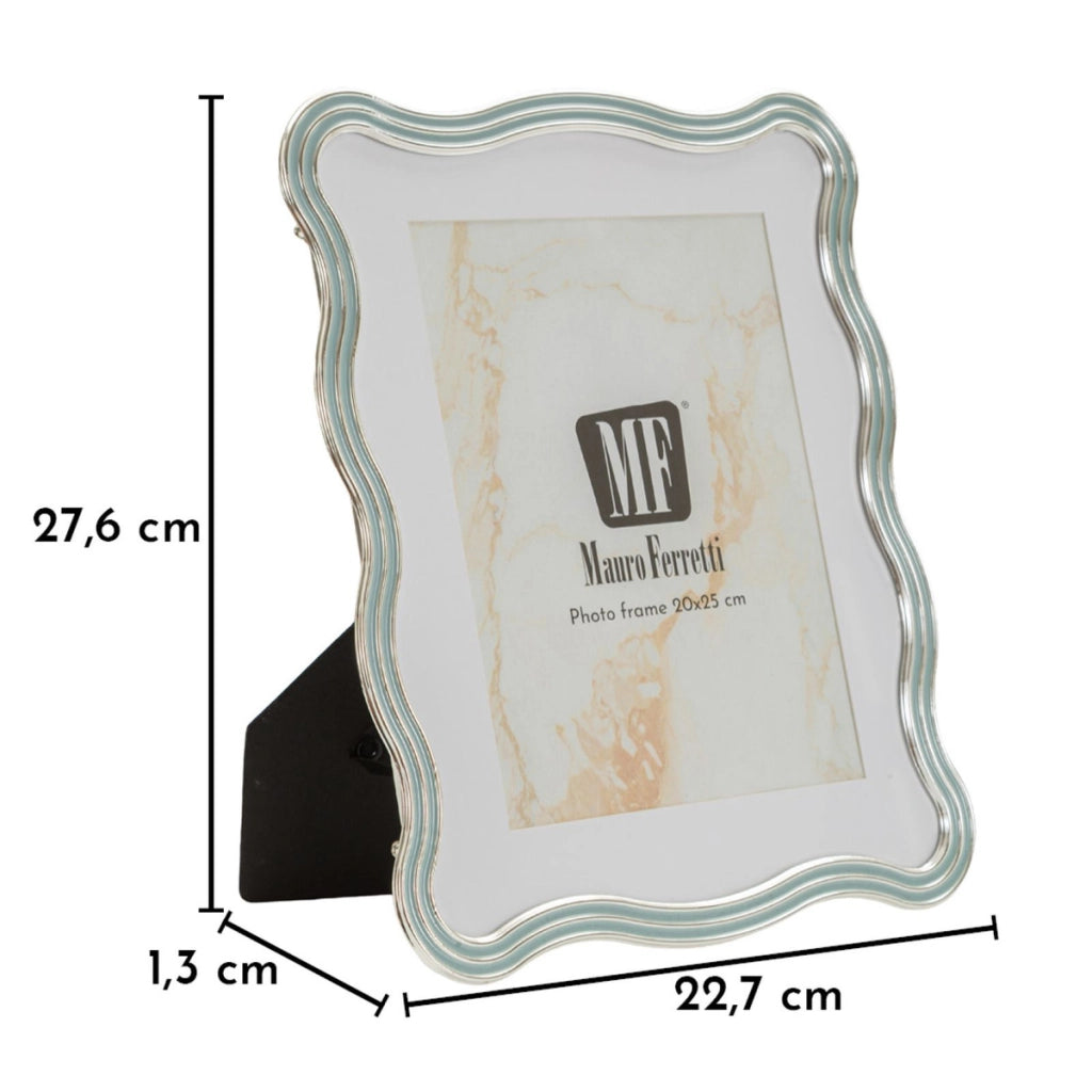 Portafoto VKH1002, Argento, Metallo, 22,7x1,3x27,6 cm